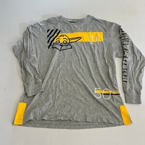 Disney Star Wars The Kid Long Sleeve Casual Top L